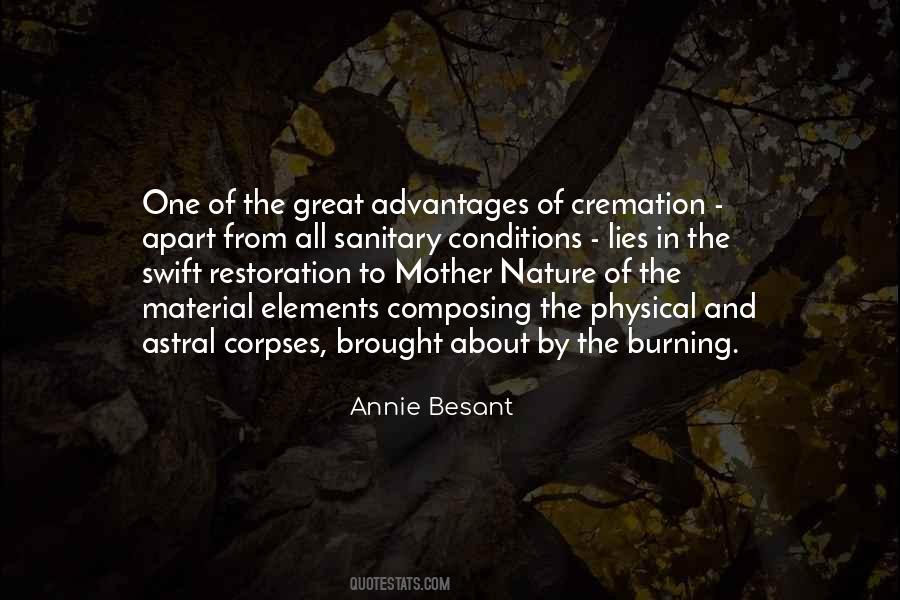 Restoration Of Nature Quotes #1183405