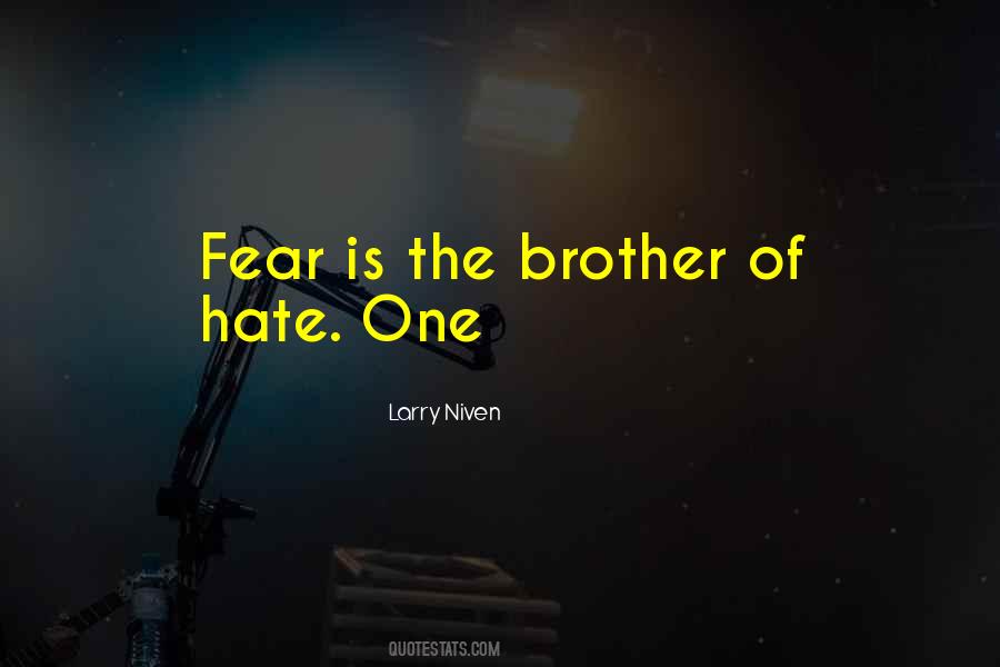 Fear Is The Quotes #1056132