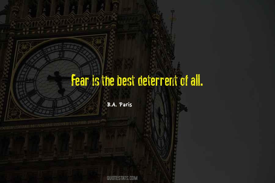 Fear Is The Quotes #1113638