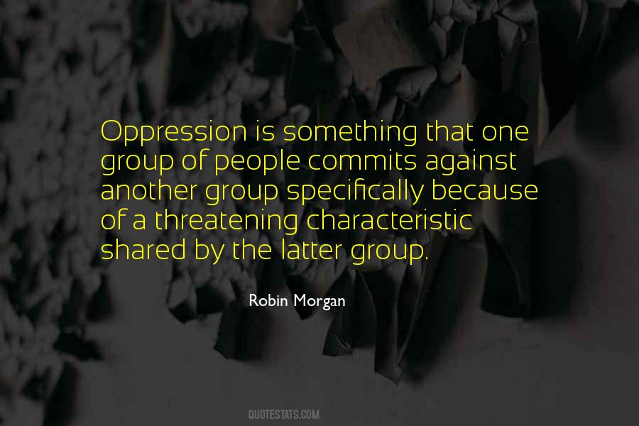 Against Oppression Quotes #1501636