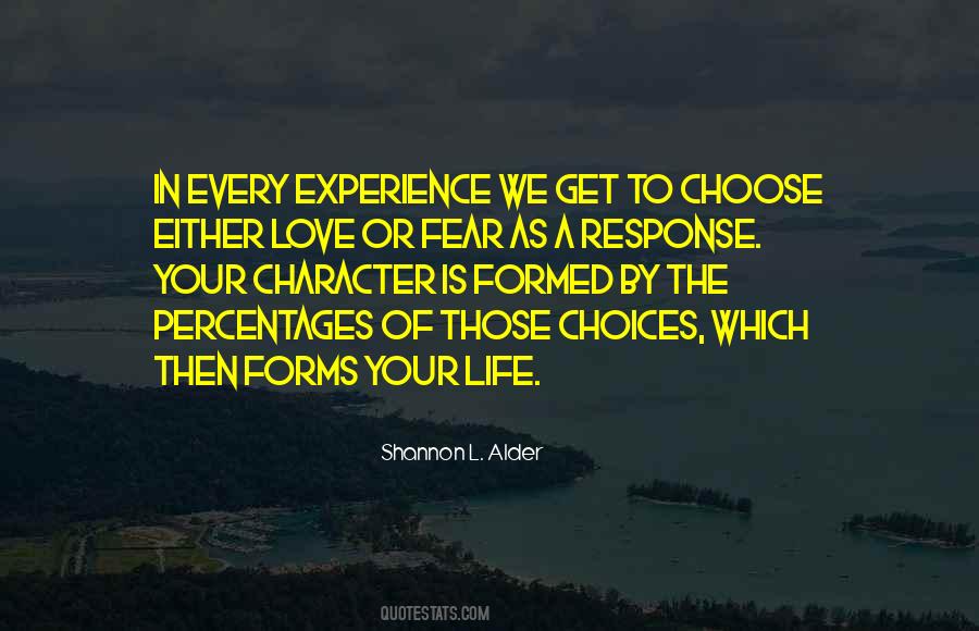 Fear Life Love Quotes #528164