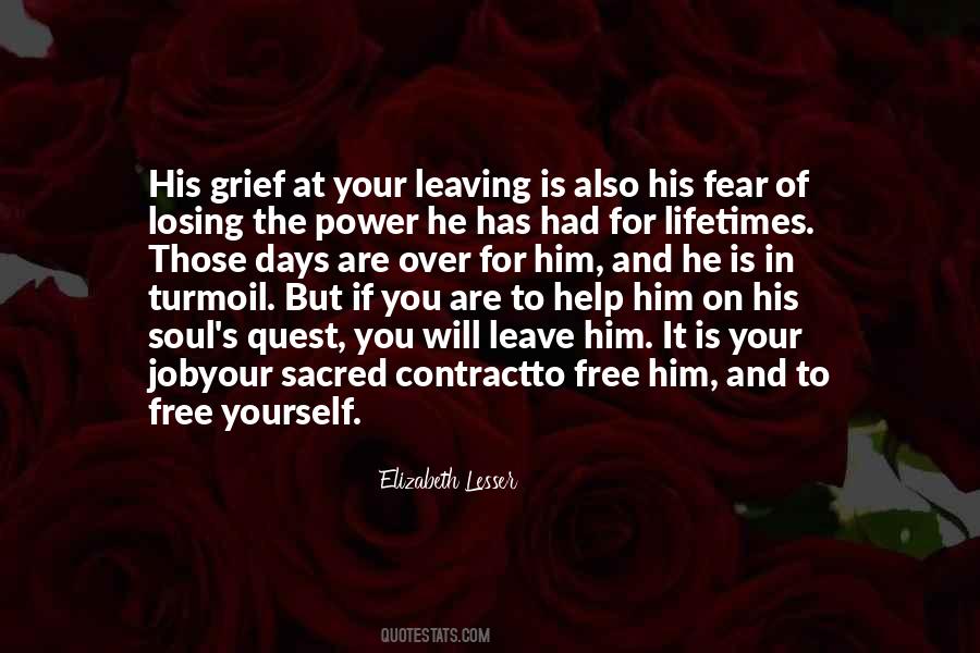 Fear Losing You Quotes #1202915