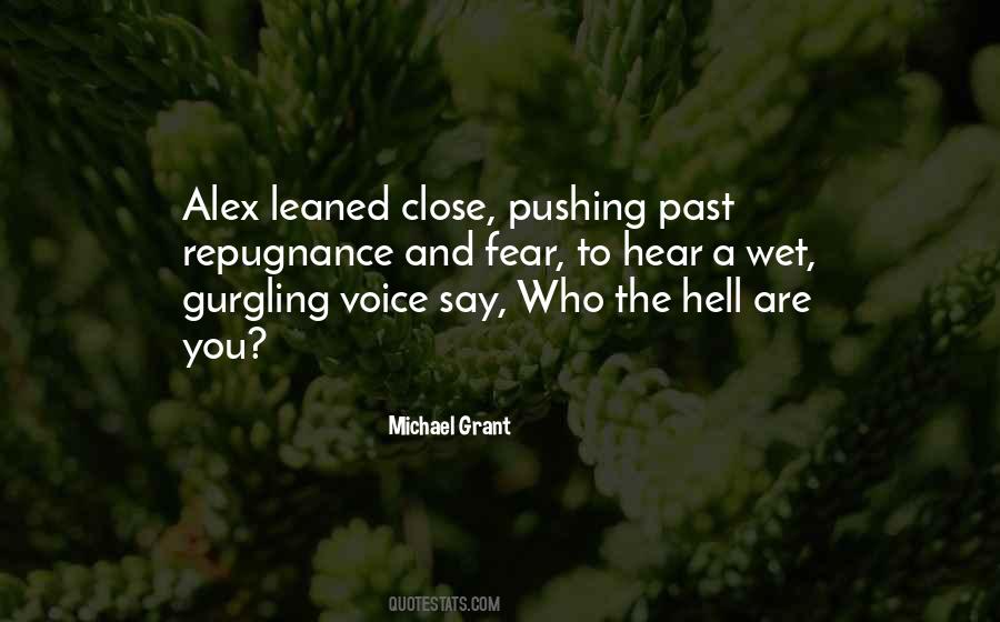 Fear Michael Grant Quotes #1619785