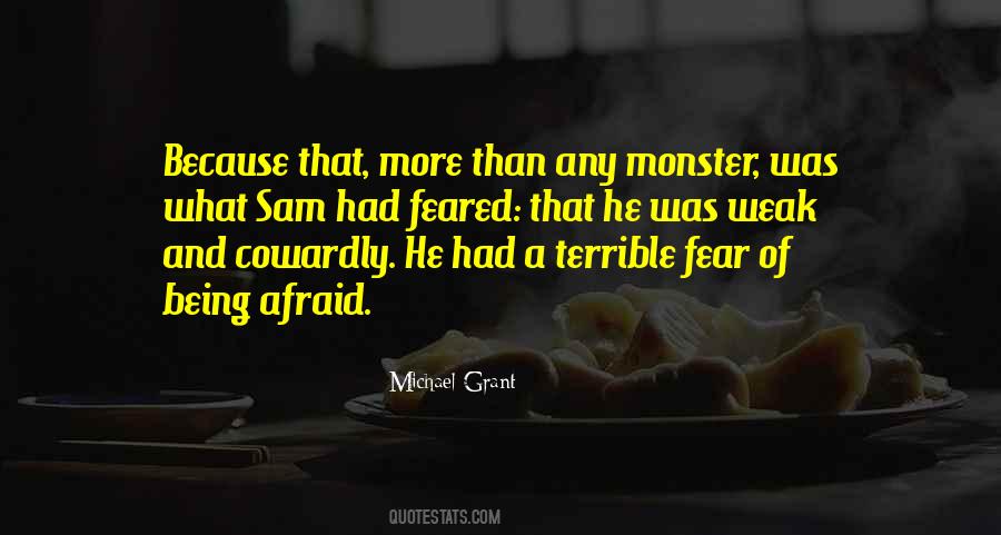 Fear Michael Grant Quotes #483192