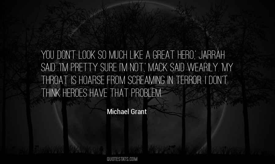 Fear Michael Grant Quotes #526999