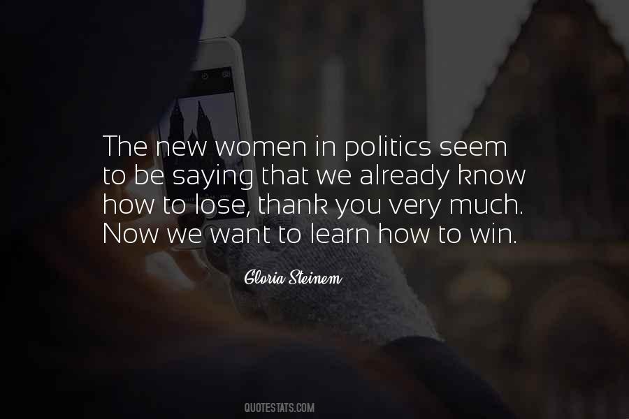 Learn How To Lose Quotes #11411