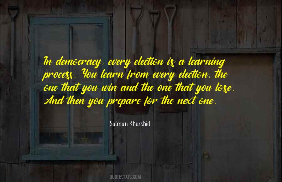 Learn How To Lose Quotes #653324