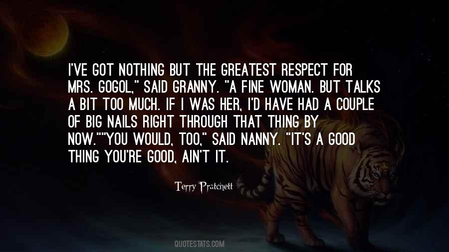 Big Woman Quotes #1673429
