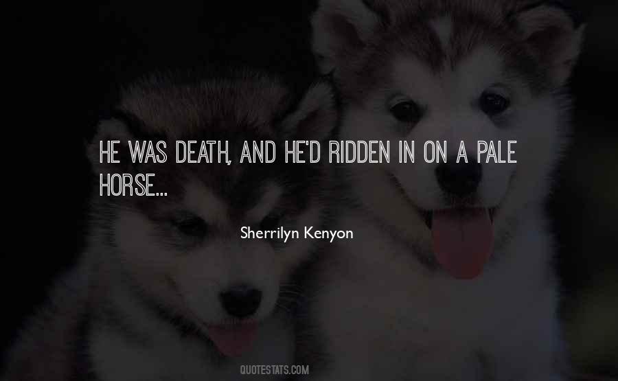 Pale Horse Death Quotes #10566