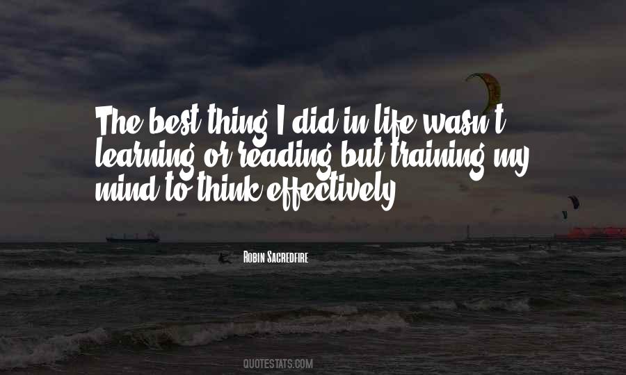 Best Thing In My Life Quotes #1380957