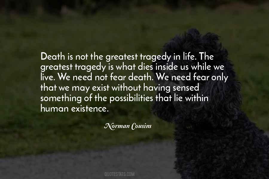 Fear Not Death Quotes #139658