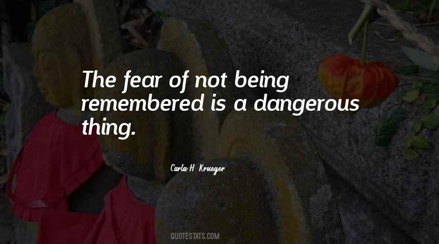 Fear Not Death Quotes #381206
