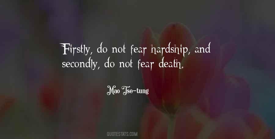 Fear Not Death Quotes #551486