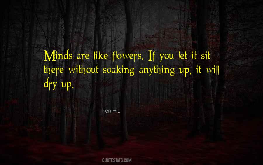 Flowers Up Quotes #109365
