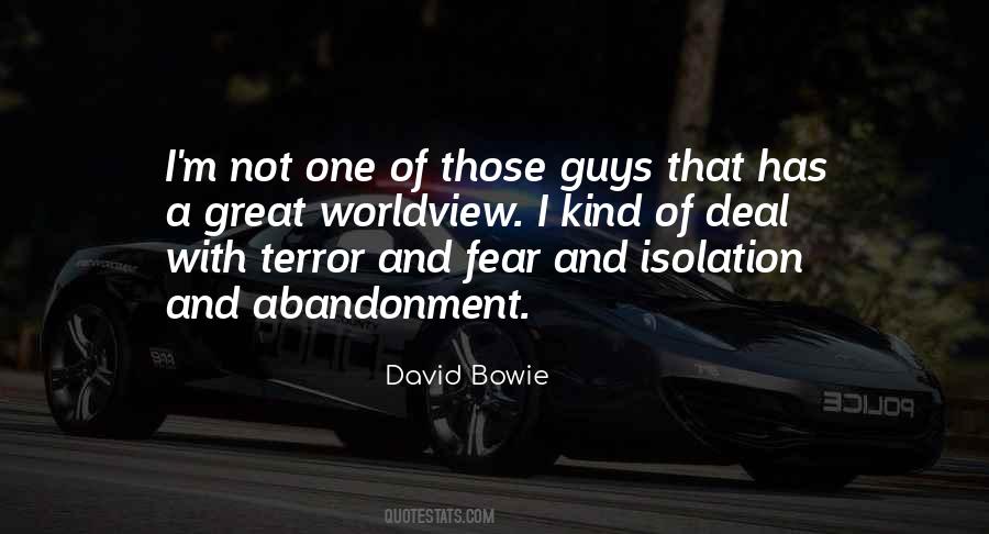 Fear Of Abandonment Quotes #253017