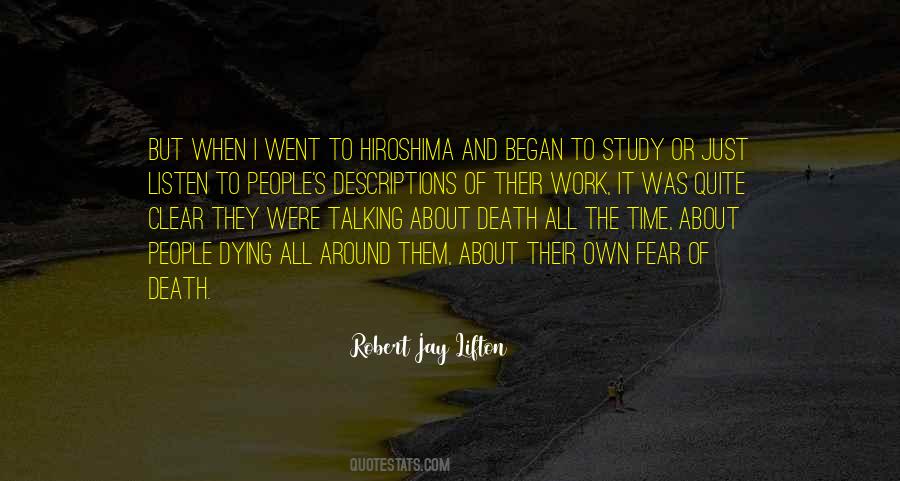 Fear Of Death And Dying Quotes #1524530
