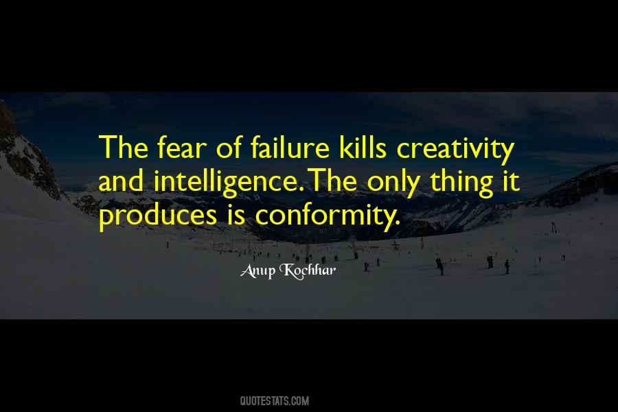 Fear Of Failing Quotes #1440382