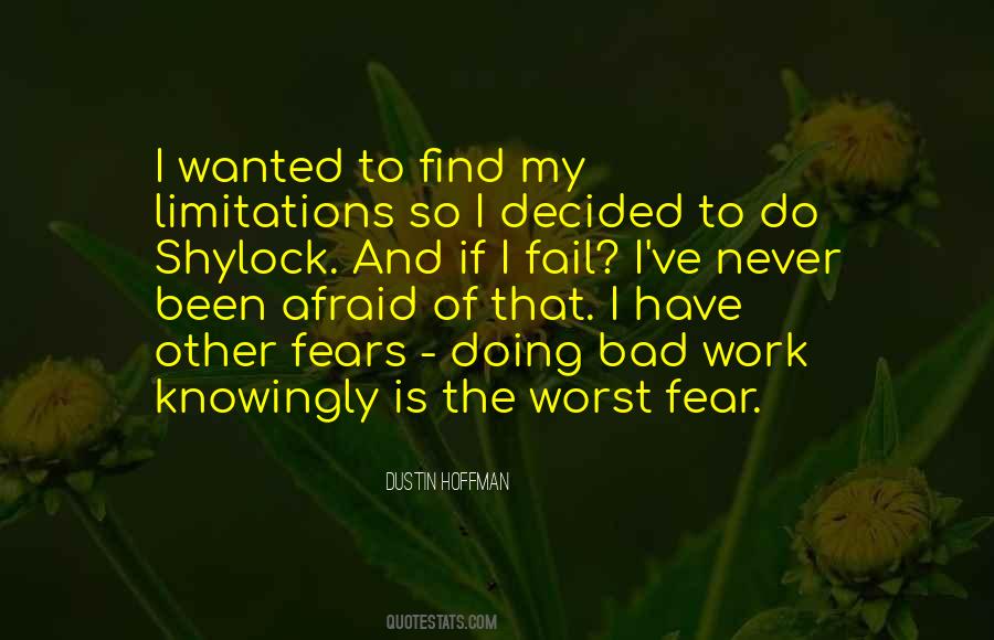 Fear Of Failing Quotes #1519906