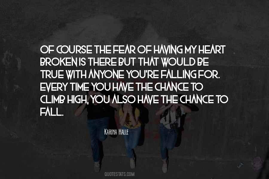 Fear Of Falling Quotes #1859564