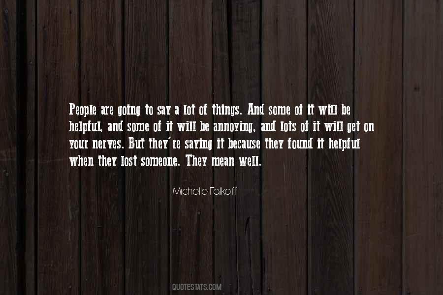 Quotes About Helpful People #1115147