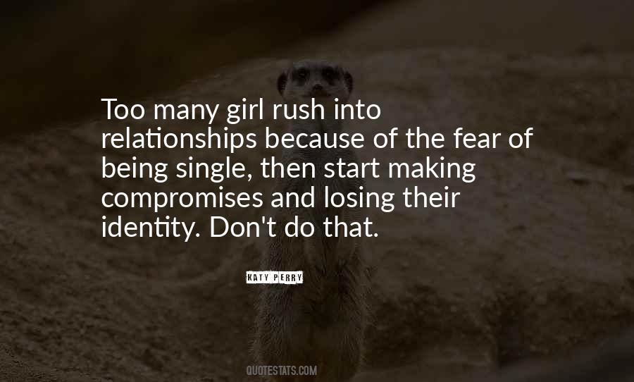 Fear Of Losing Me Quotes #358920