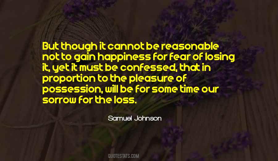 Fear Of Losing Something Quotes #337160