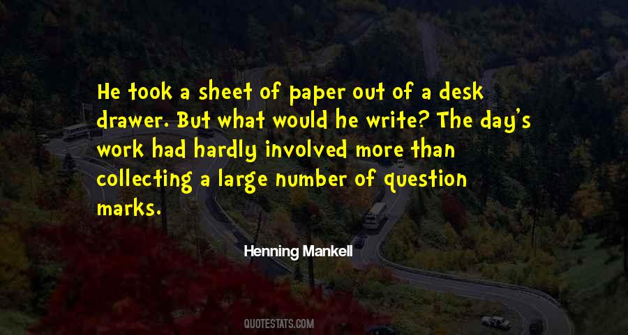 Paper Work Quotes #350337