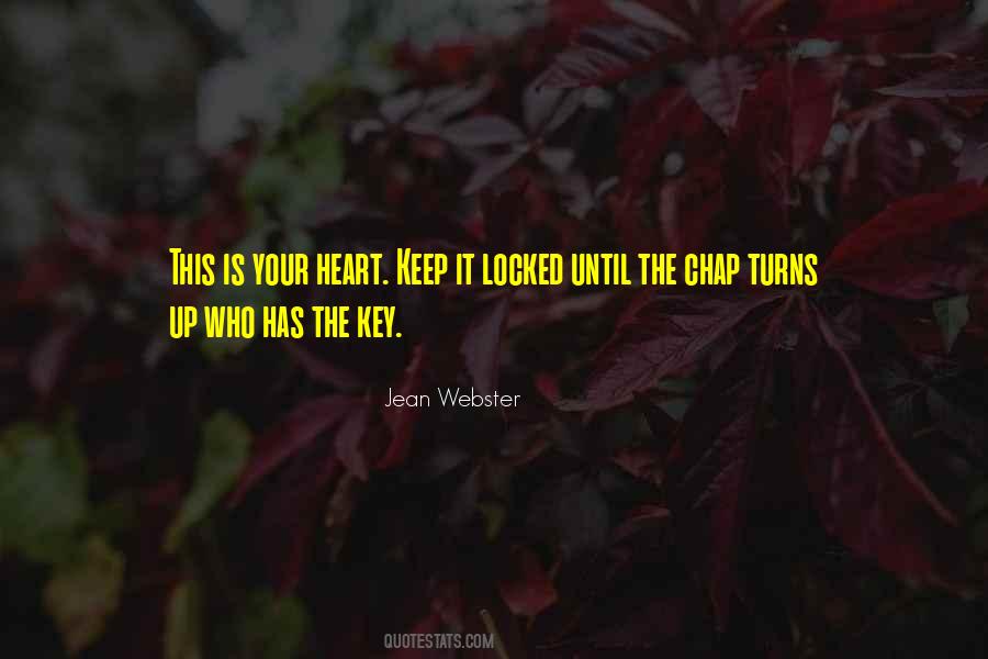 Locked Heart Quotes #1317032