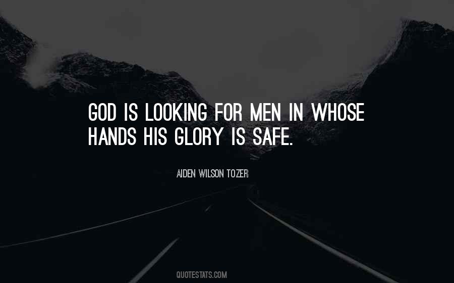 Safe In His Hands Quotes #858597