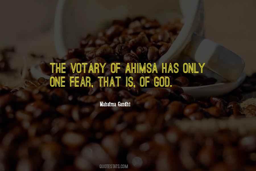 Fear Only God Quotes #131867
