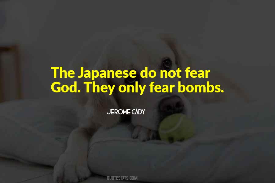 Fear Only God Quotes #57461