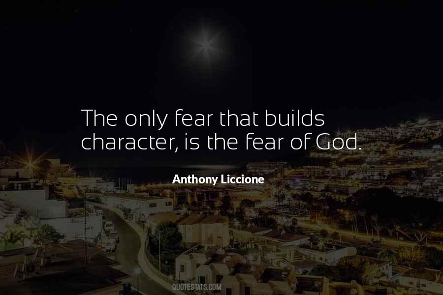 Fear Only God Quotes #995742