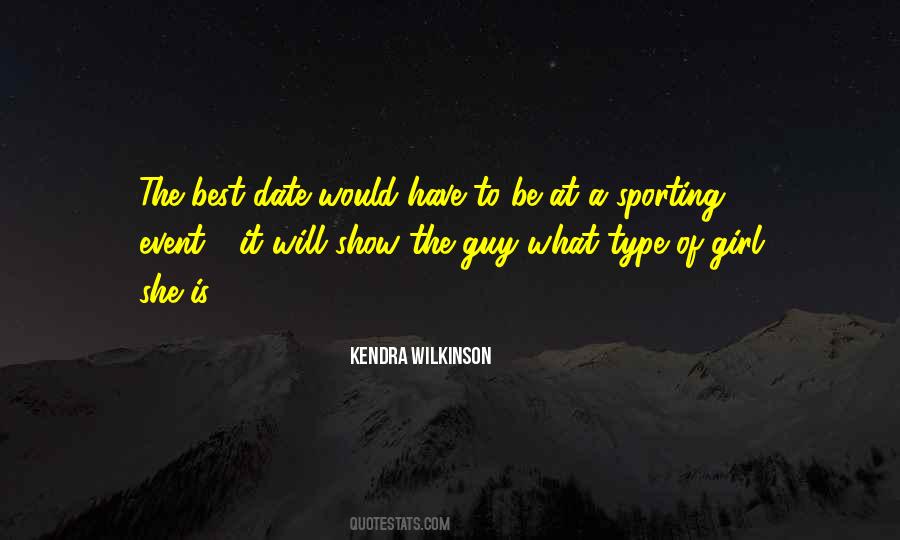 Type Girl Quotes #1513758