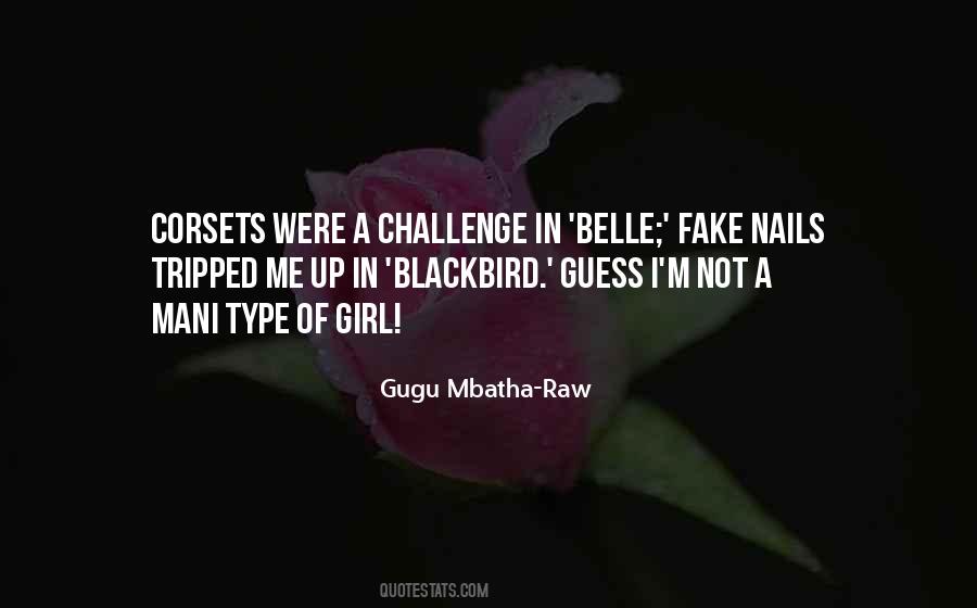 Type Girl Quotes #699547