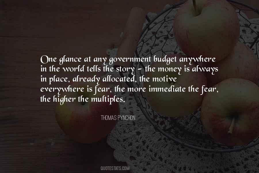Fear The Government Quotes #1809154