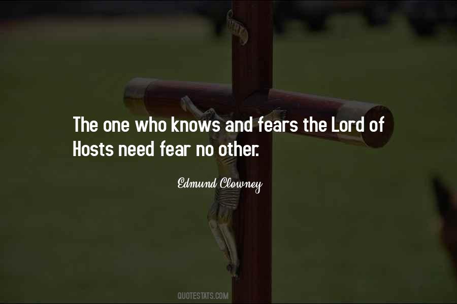 Fear The Lord Quotes #165909