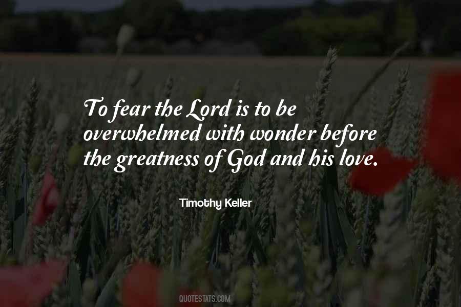 Fear The Lord Quotes #1756049