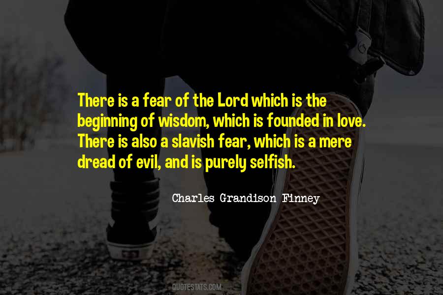 Fear The Lord Quotes #216778