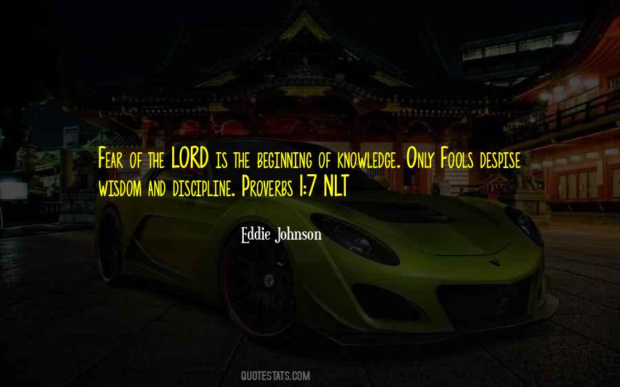 Fear The Lord Quotes #619558