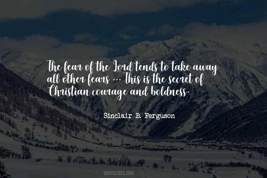 Fear The Lord Quotes #860603