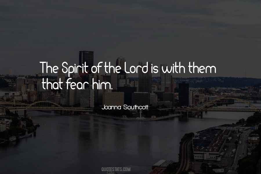 Fear The Lord Quotes #866837