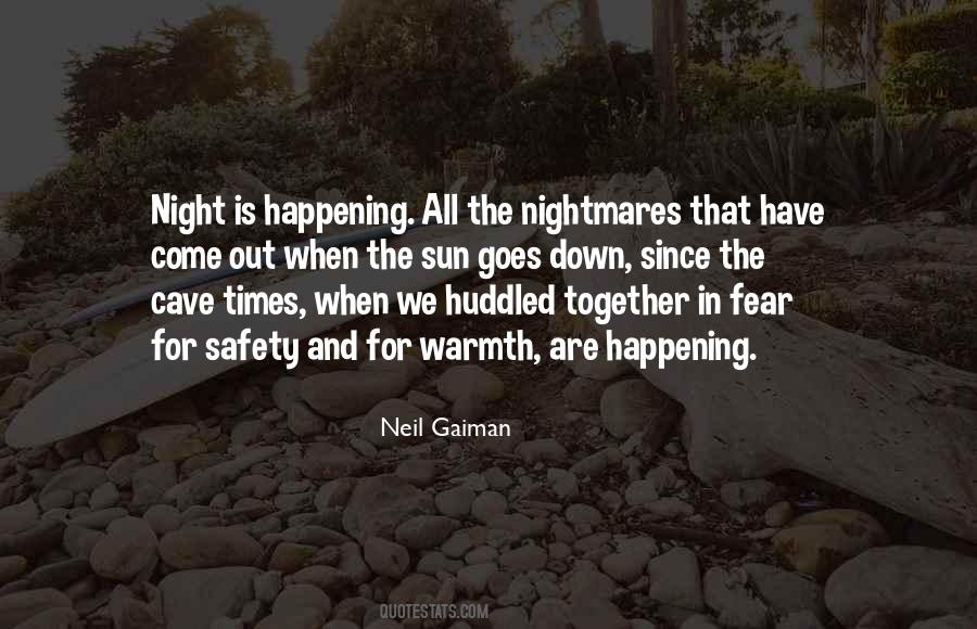 Fear The Night Quotes #390905