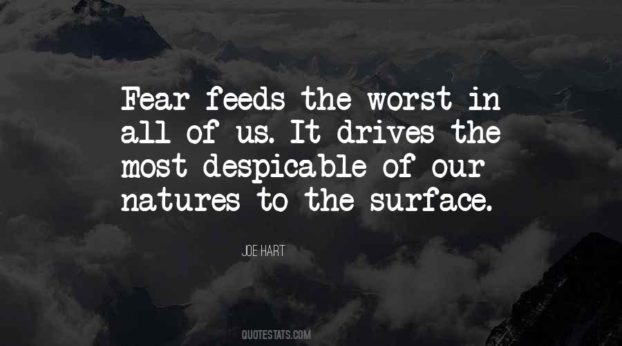 Fear The Worst Quotes #403592