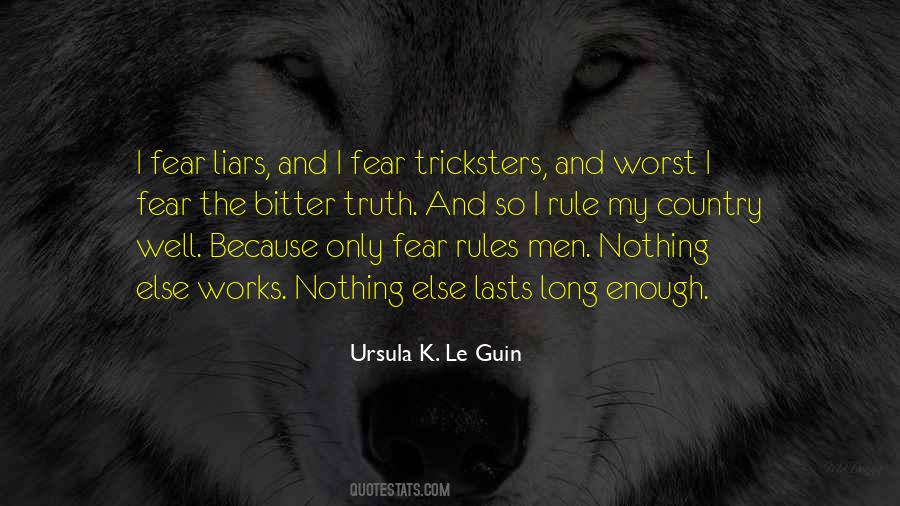 Fear The Worst Quotes #476157