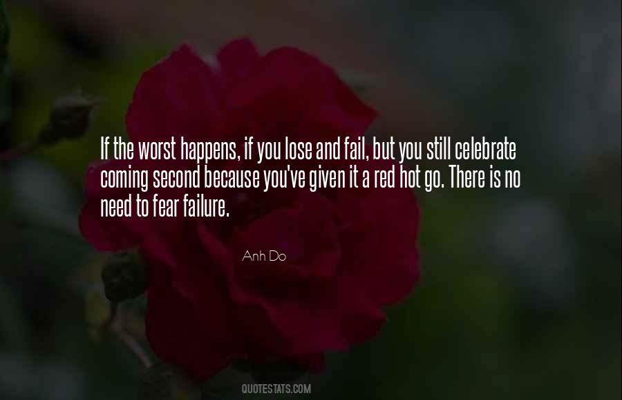Fear To Lose Quotes #108108
