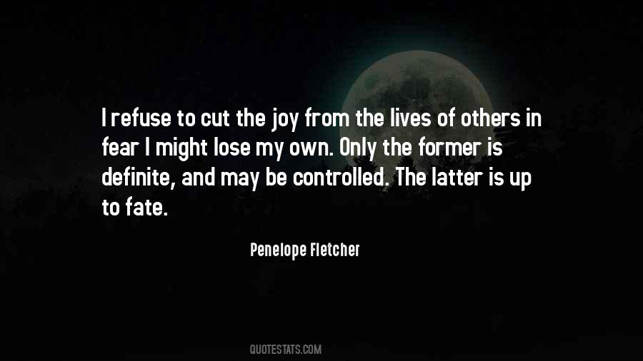 Fear To Lose Quotes #1103730