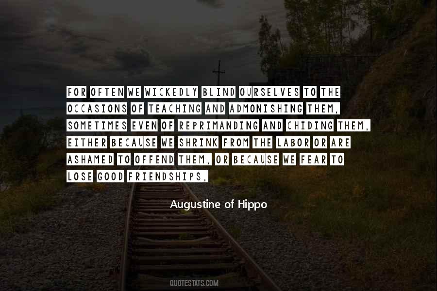 Fear To Lose Quotes #1761302