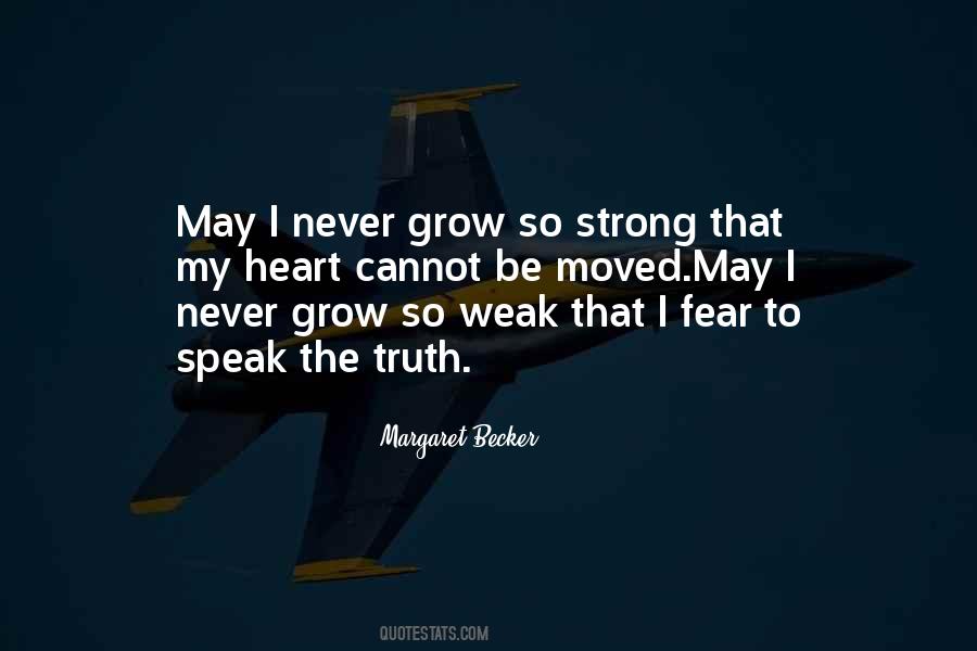 Fear To Speak Quotes #1270797