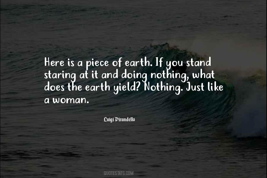 Earth Woman Quotes #1465156