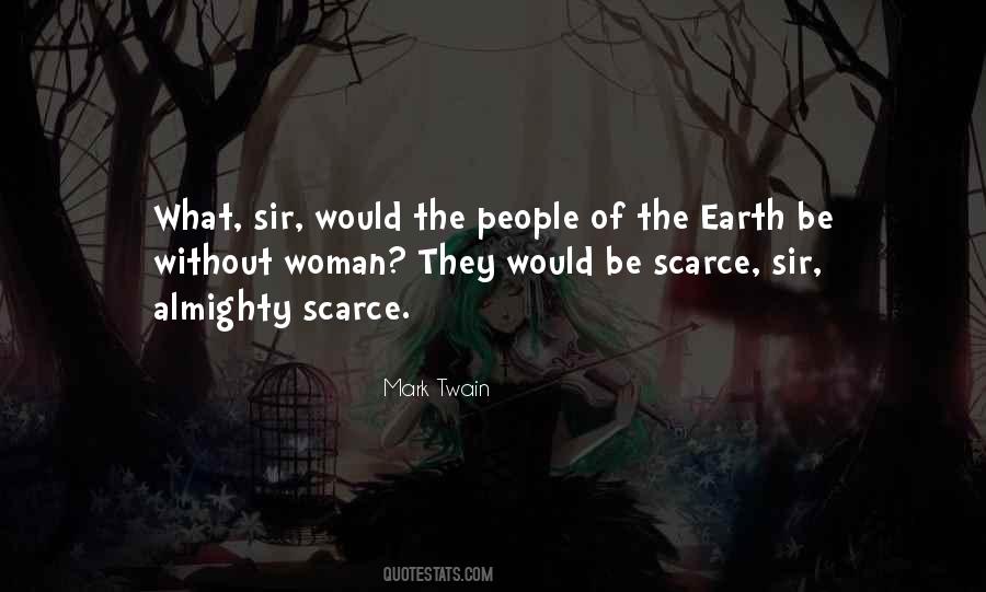 Earth Woman Quotes #653992